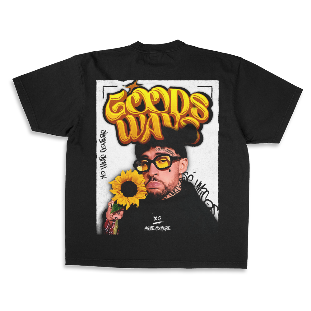 CAMISETA BLANCA - BAD BUNNY